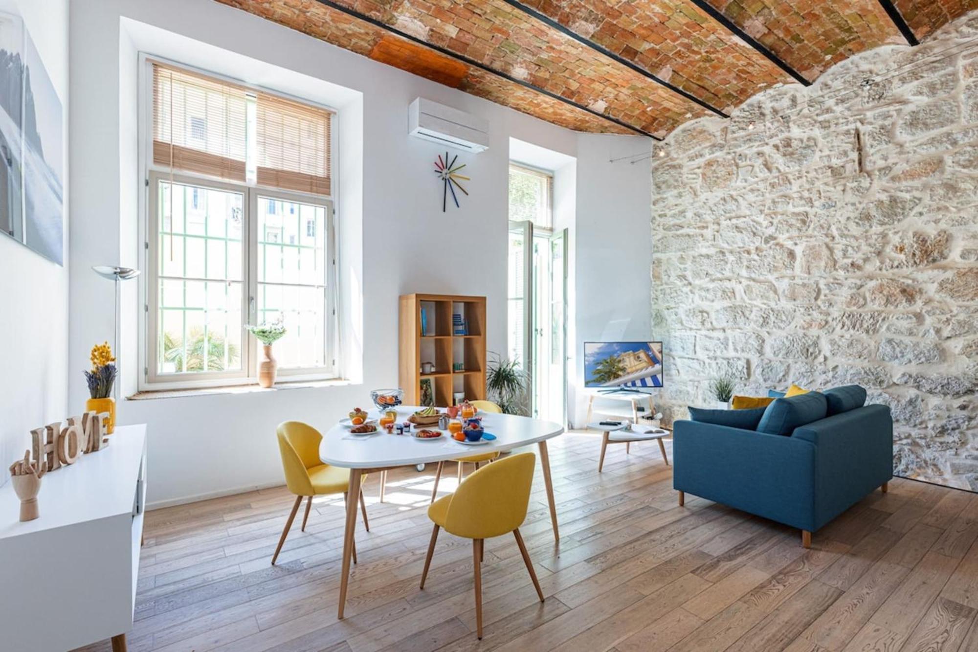 ニースGubernatis - Beautiful Duplex With Terraceアパートメント エクステリア 写真