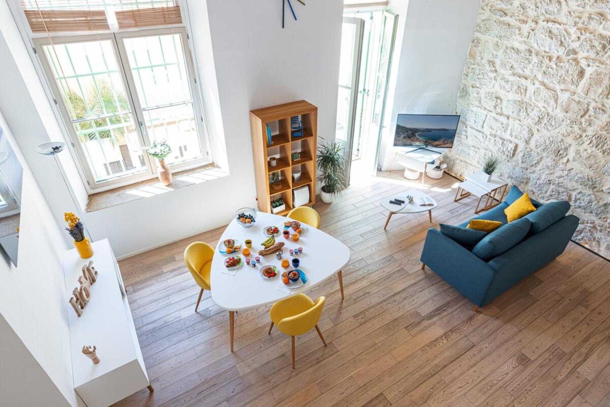 ニースGubernatis - Beautiful Duplex With Terraceアパートメント エクステリア 写真